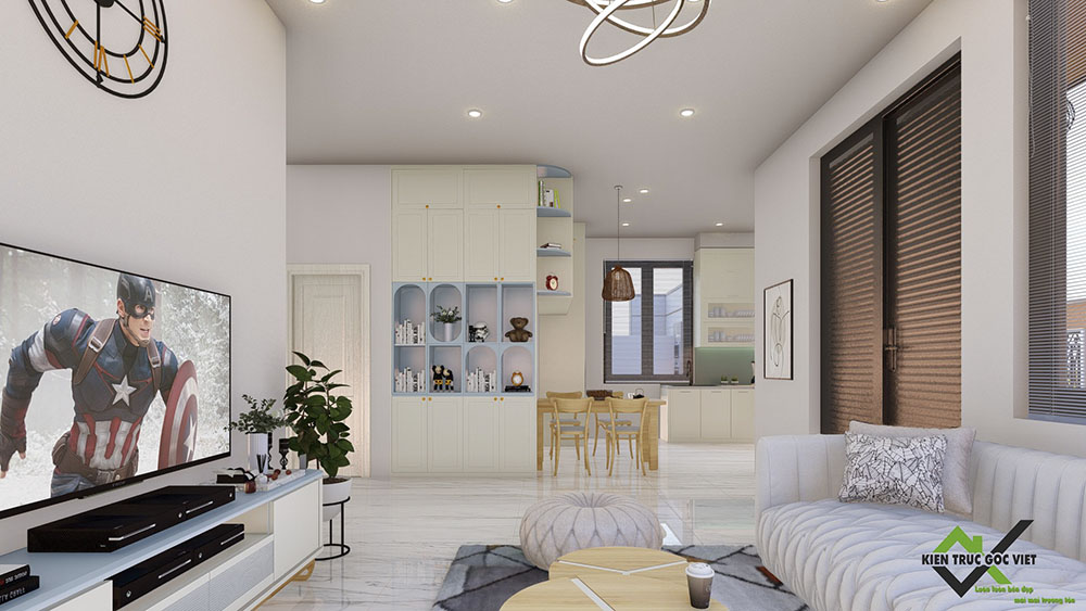 Phối cảnh nội thất phòng ăn