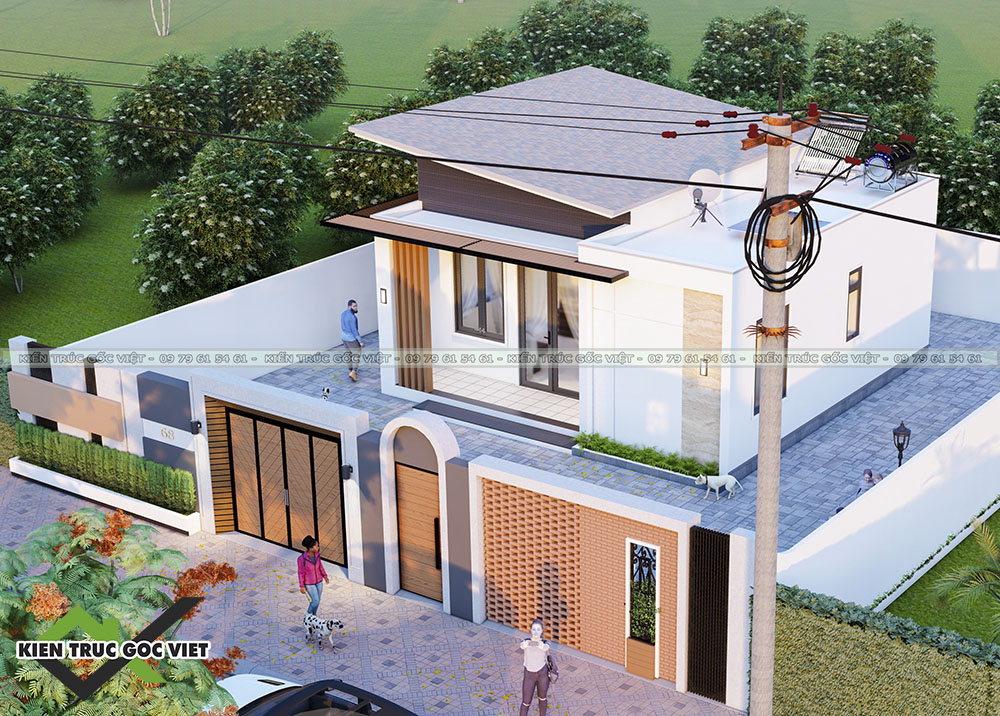 Mặt bằng tổng thể nhà cấp 4