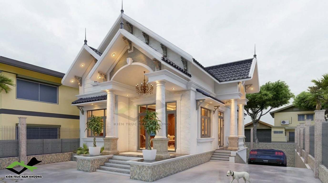 Thiết kế nhà cấp 4 đẹp tại tây ninh