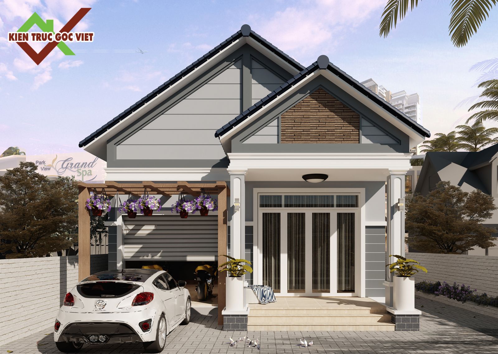 Thiết kế nhà cấp 4 tiện nghi 