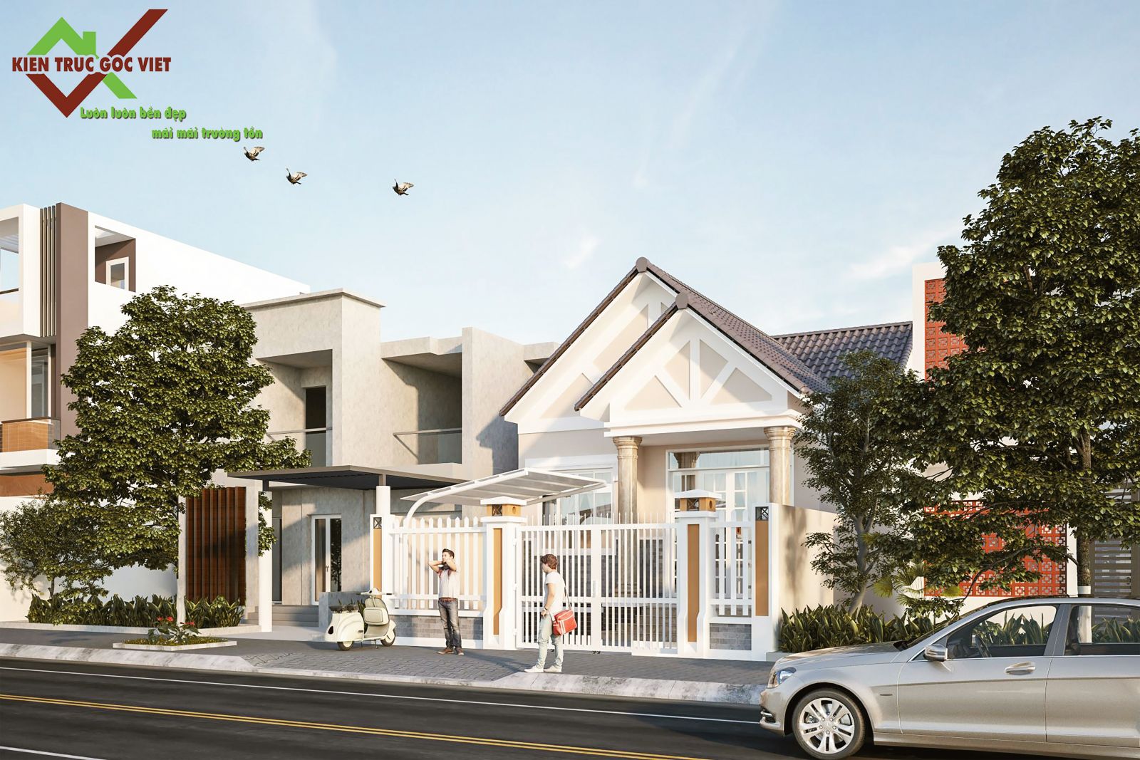 mẫu nhà cấp 4 đẹp giá rẻ