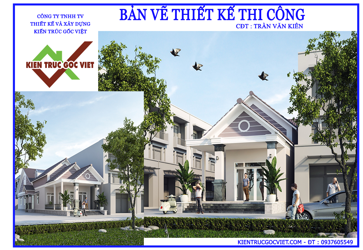 Nhận thiết kế nhà phố ở Bình Dương 