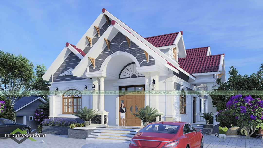 Thiết kế biệt thự mi ni đẹp 