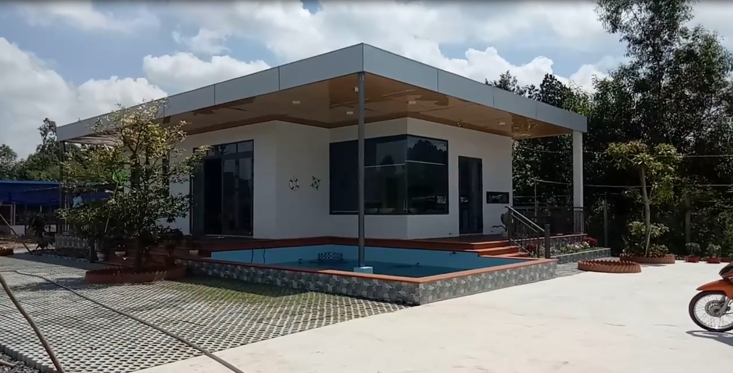 Thi công hoàn thiện nhà biệt thự mini