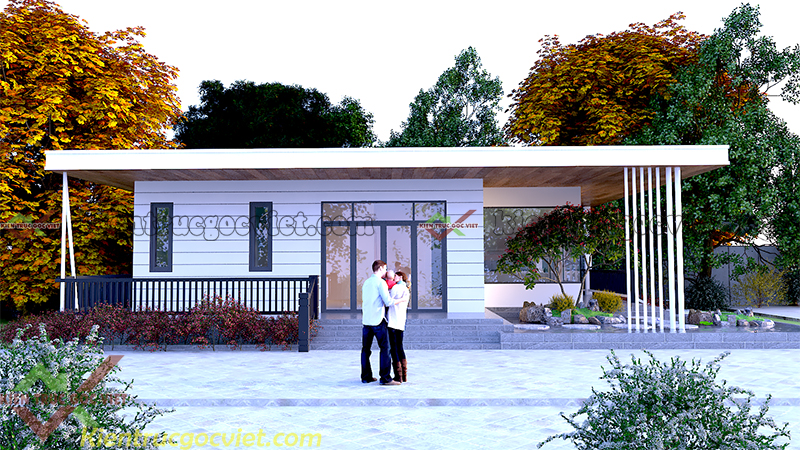 thiết kế phối cảnh ngoại thất