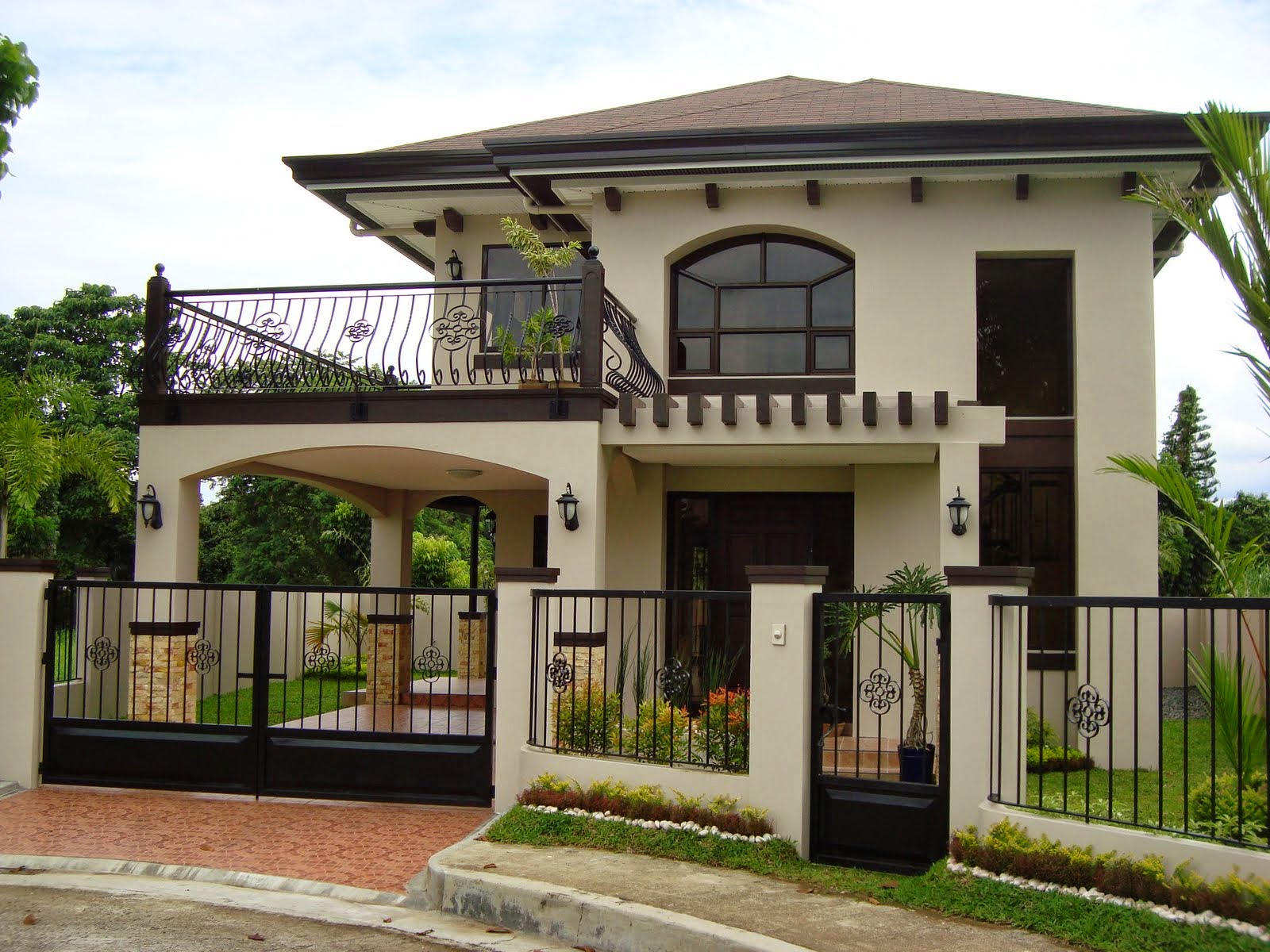 Thiết kế mặt tiền biệt thự đẹp