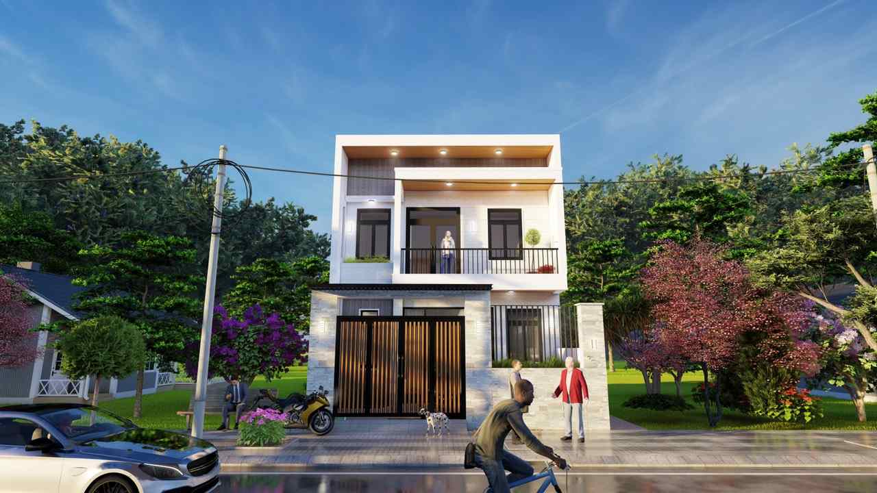 Nhà ở 2 tầng