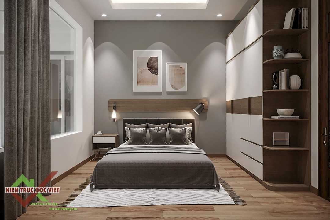 Phối cảnh nội thất phòng ngủ 