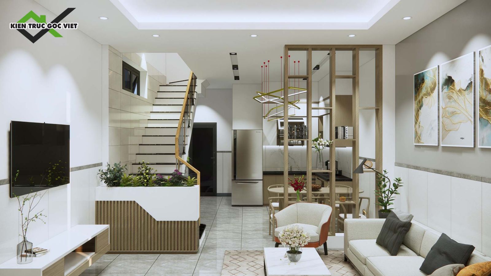 Nội thất phòng khách  đẹp mắt 