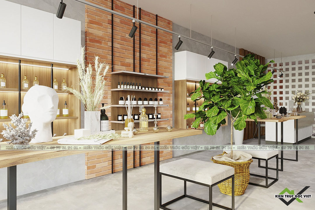 Thiết kế nội thất showroom văn phòng đẹp