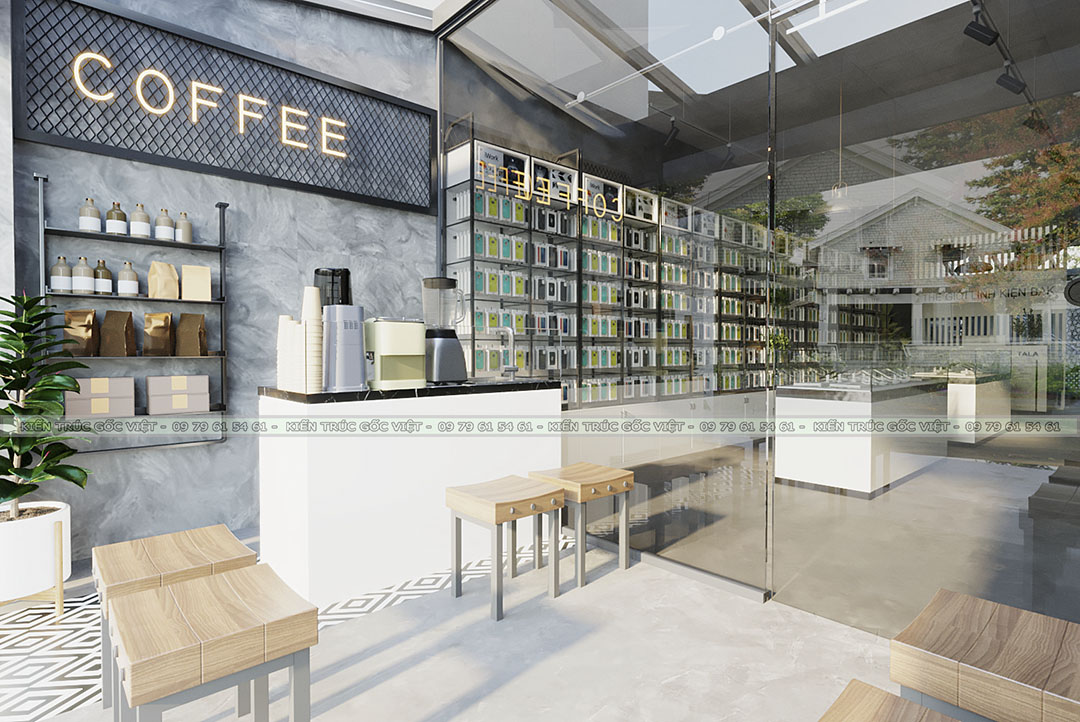Thiết kế nội thất showroom đẹp 