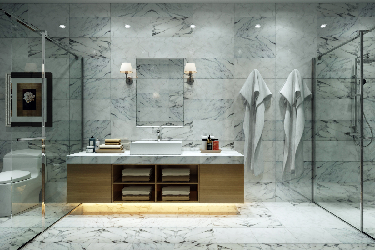 Phối cảnh nội thất wc 