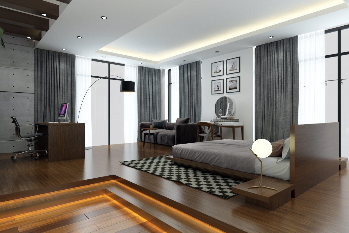 thiết kế nội thất phòng ngủ 