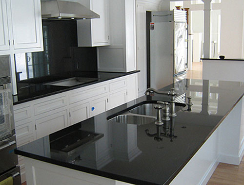 thi công ốp đá hoa cương  mặt bếp 