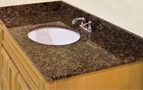 ốp đá hoa cương lavabo 
