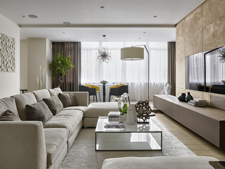 Phối cảnh nội thất phòng khách 