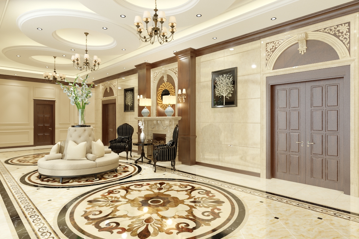 Nội thất phong cách tân cổ điển 