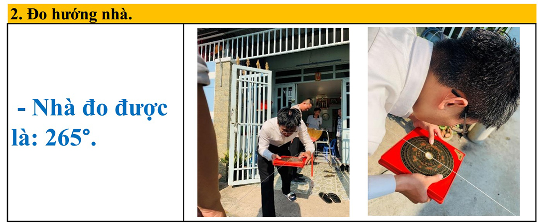 xác dịnh phương vị