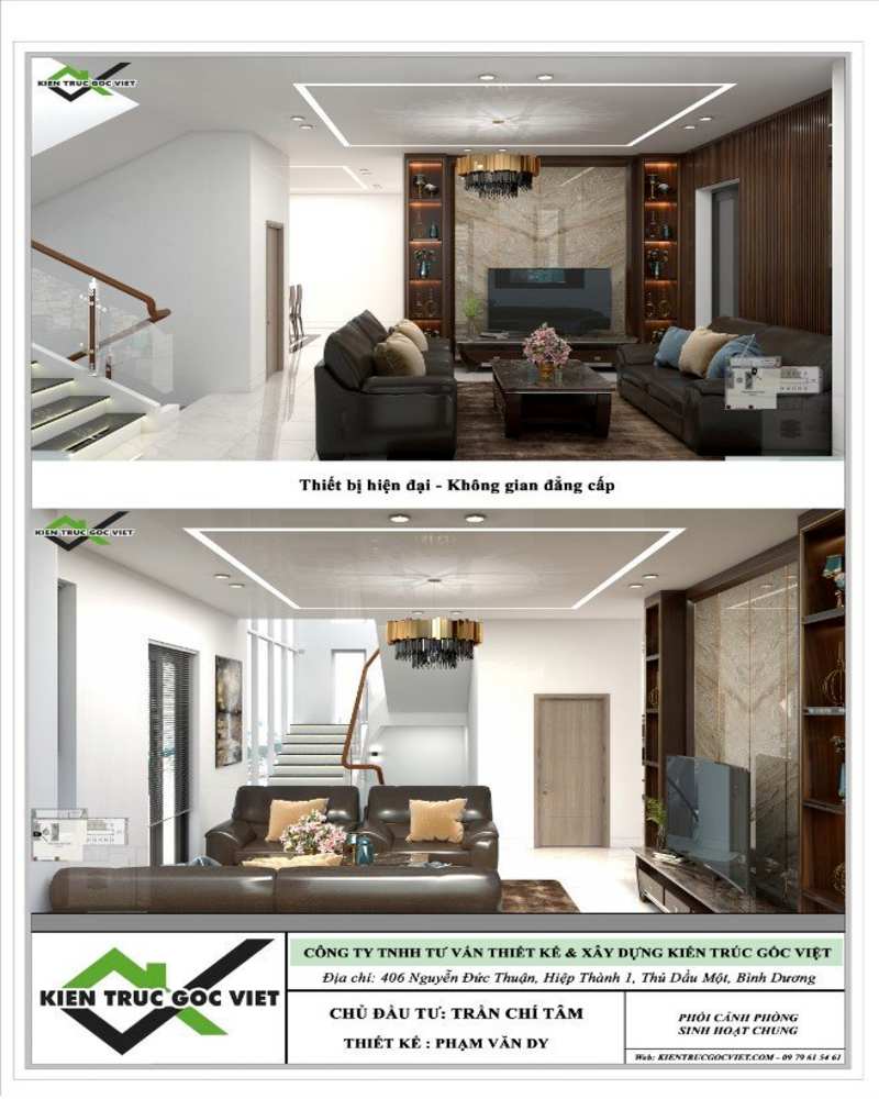 thi công nội thất biệt thự cao cấp