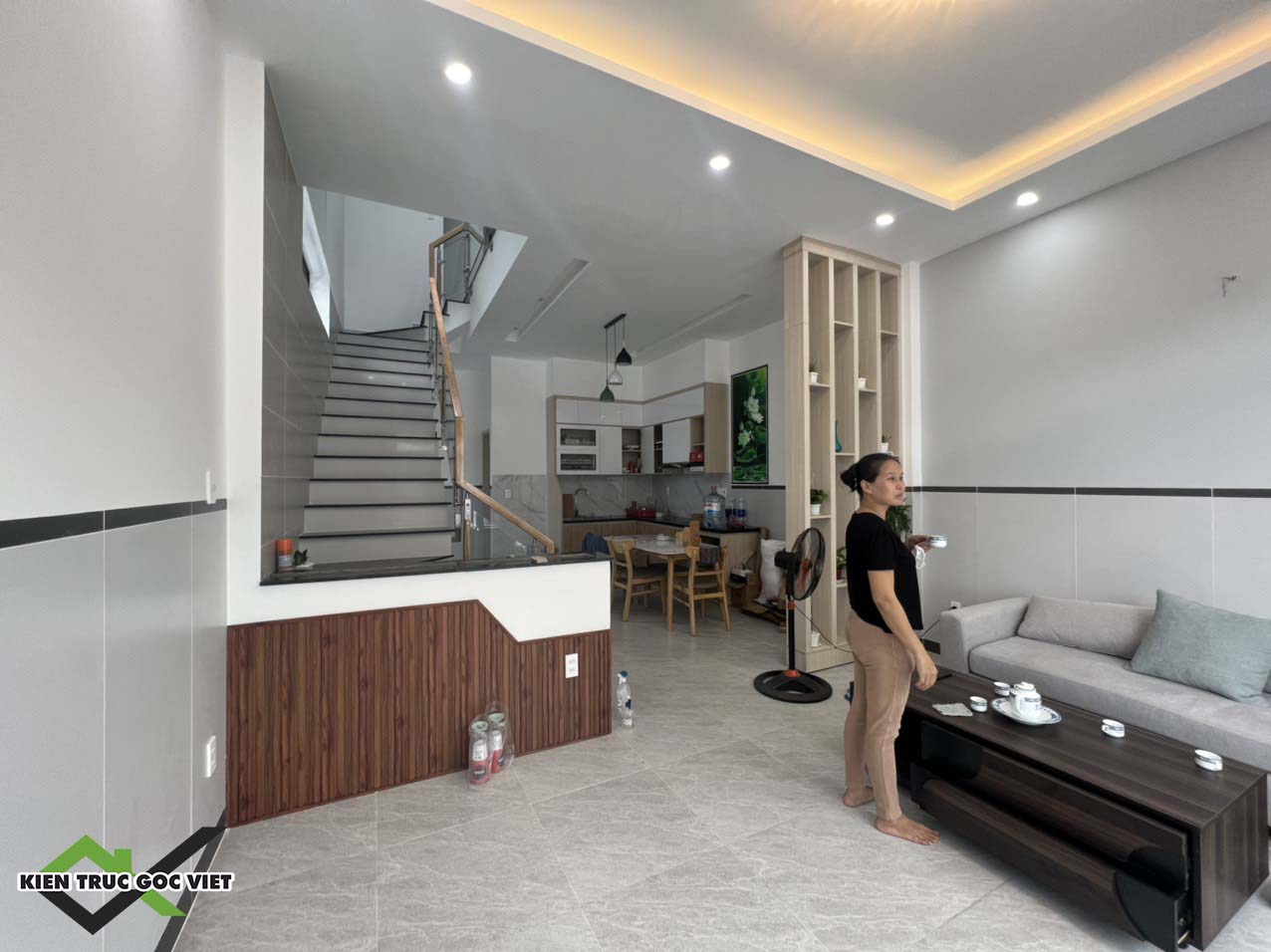 Thi công trọn gói nhà phố ở Bình Dương