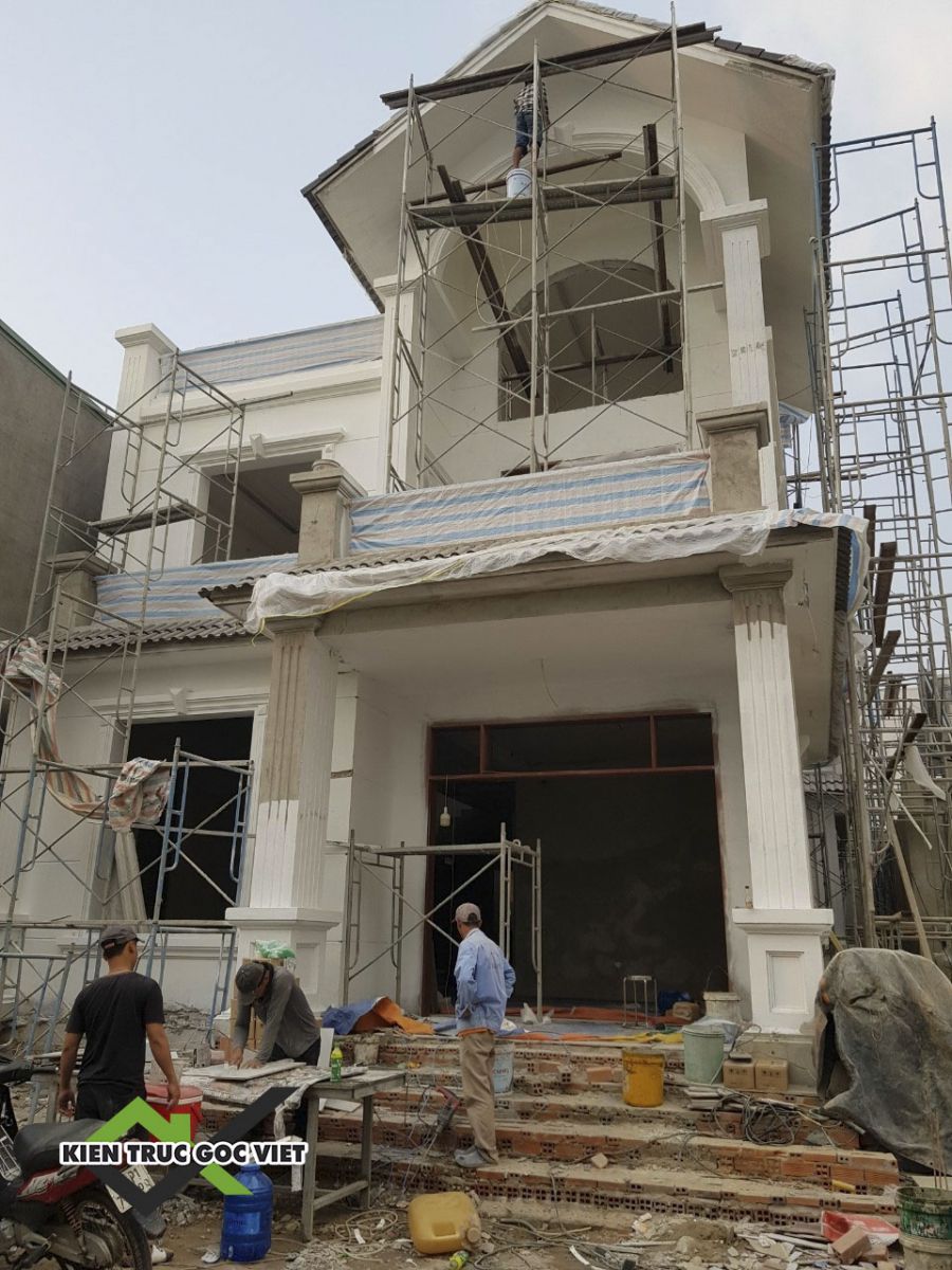 thi công xây dựng phần thô 