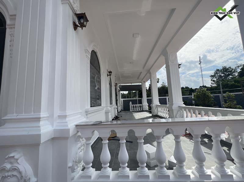 Thi công biệt thự trọn gói giá rẻ tại Củ Chi 