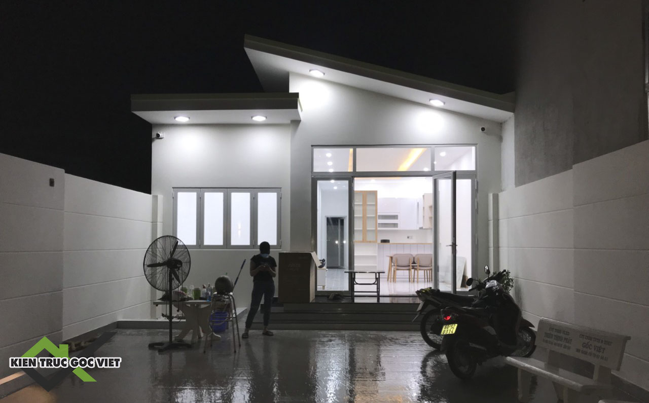 Mẫu nhà phố được thi công trọn gói 