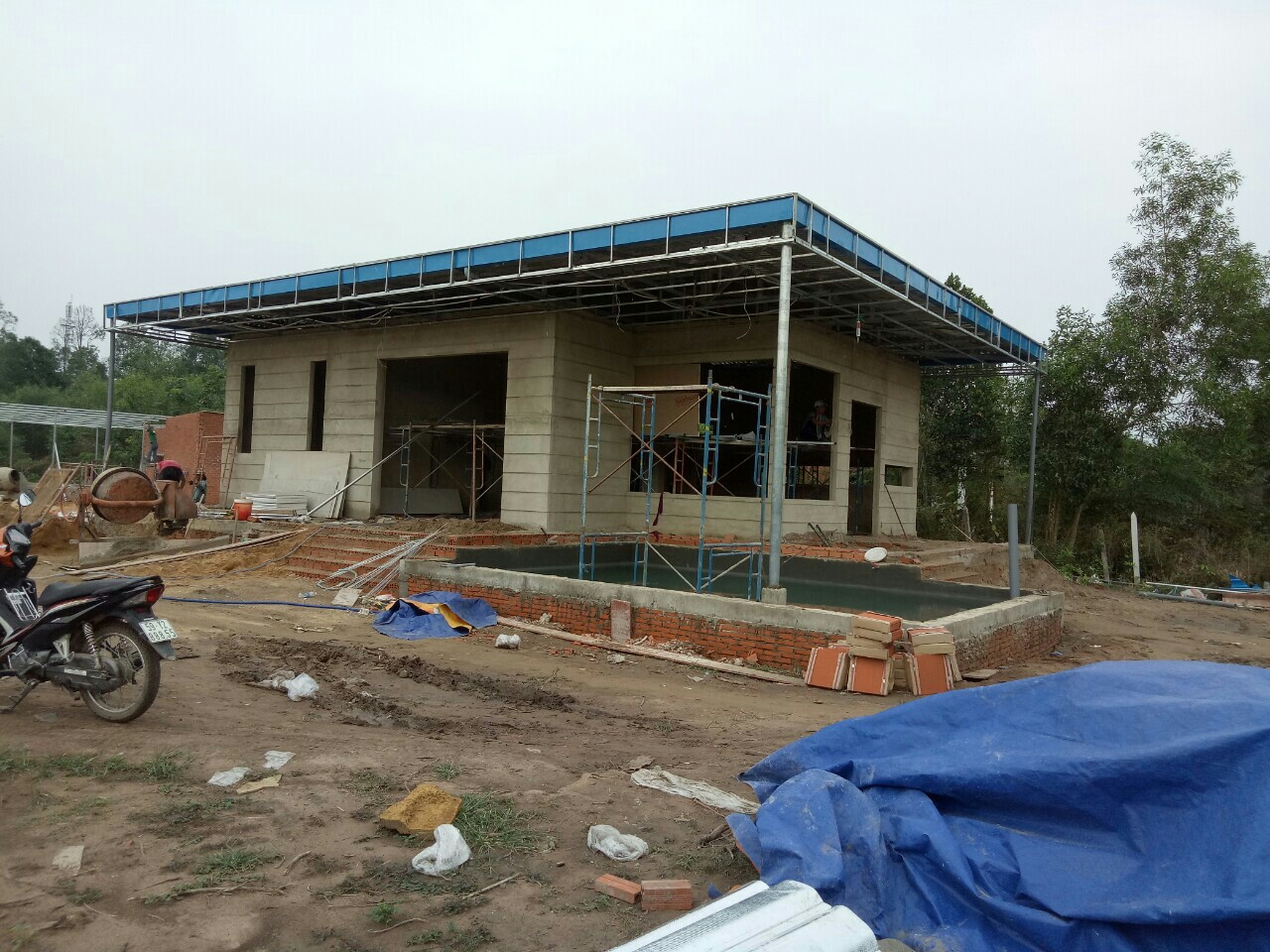 Thi công xây dựng biệt thự mini