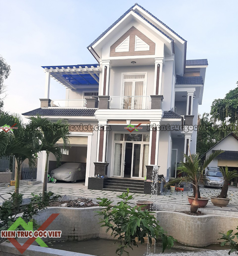 Thi công hoàn thiện biệt thự ở Bình Dương