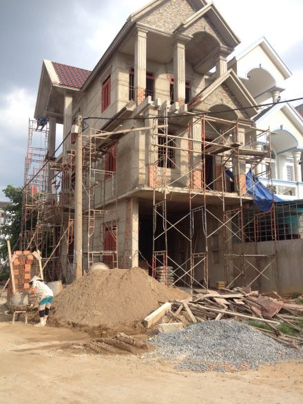 Thi công nhà trọn gói 