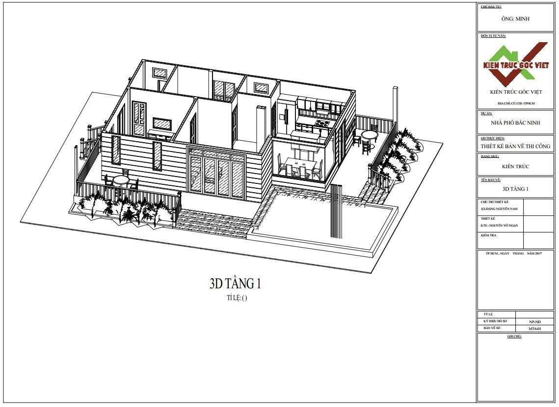 Thiết kế biệt thự mi ni