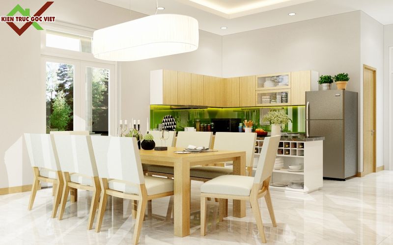 Thiết kế nhà bếp đẹp hiện đại 