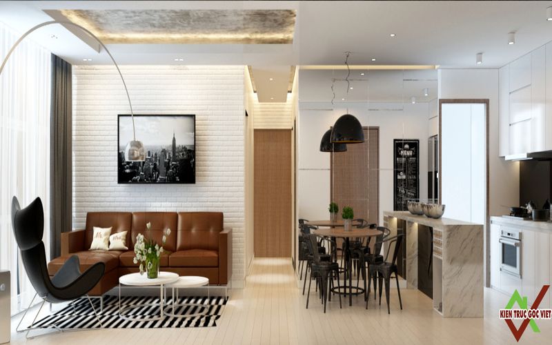Thiết kế nhà bếp đẹp hiện đại 