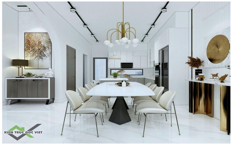 Thiết kế nhà bếp đẹp hiện đại 