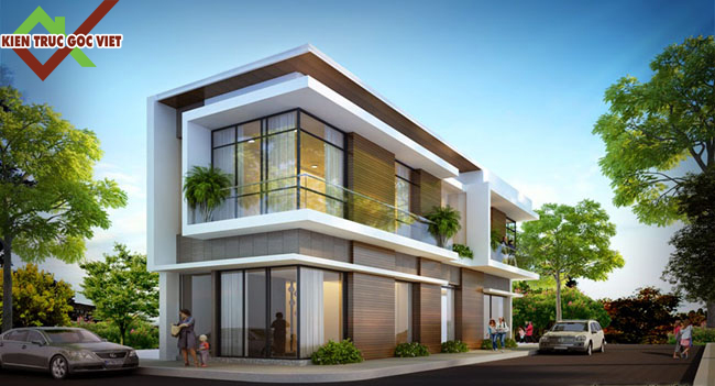 Nhà phố 2 mặt tiền 