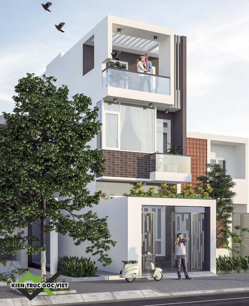 Thiết kế nhà phố Tân Hiệp thiet ke nha pho tan hiep