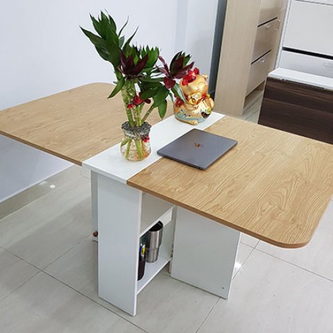 Bàn Ăn Thông Minh 4 ghế xếp  Vba19